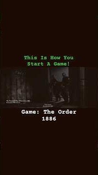 London Catacombs - The Order: 1886 Prologue, 4K 60FPS) #theorder1886