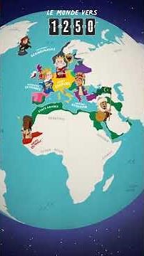 The world around 1250