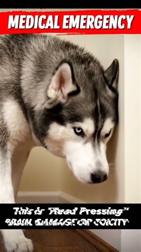 ⚠️ IF YOU SEE THIS, RUN TO THE VET! (Head Pressing) 🐶