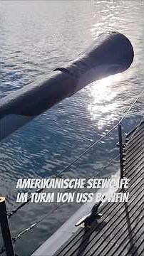 U Boot. Amerikanische Seewölfe. USS Bowfin, heute auf Reede in Pearl Harbor.