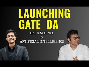 Launching of Data Science & Artificial Intelligence GATE Course | Free GATE DA | RBR | Jay Bansal