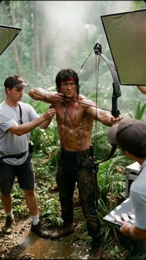 Rambo First Blood Part || behind Scenes #shorts #rambo