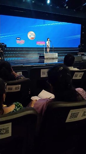 my son performance sakshi spell bee final round in sakshi office