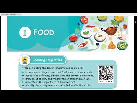 FOOD - PART 3 - UNIT 1 - TERM 2 - SCIENCE - 5TH STANDARD - ENGLISH MEDIUM