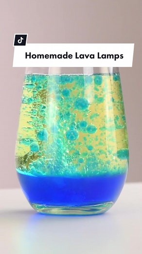 These homemade lava lamps are such a fun experiment and are so mesmerizing to watch! Check out our website for the full instructions! #lavalamp #lavalamps #diylavalamp #mesmerizing #satisfyingvideo #sosatisfying #kidsactivities #craftsforkids #scienceexperimentsforkids #funforkids #onelittleproject #craftymom