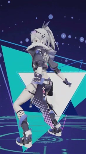 Silver Wolf - It Hurts a Little...【Honkai Star Rail MMD Blender Linux】