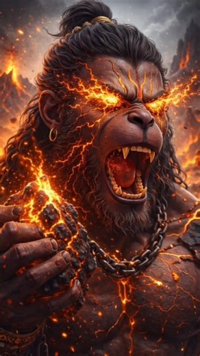 💪🔥Most Powerful Hanuman Mantra II 🔥💪 Veer Bajrangbali II #jaihanumanji #pawanputra #trending #viral