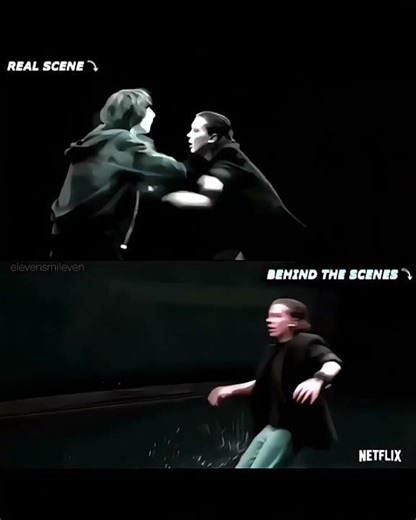 Real Scene of Stranger Things Part 4🙂 #shorts #strangerthings #trending