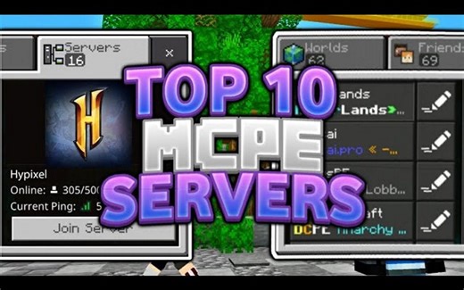 【我的世界基岩版】10个超好玩的基岩版服务器！