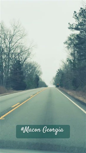 The scenic route to Macon, Georgia, is beautiful and private. #exploregeorgia #visitmacon #vacation