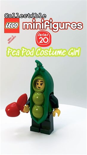 Pea Pod Costume Girl #lego #legominifigures #afol