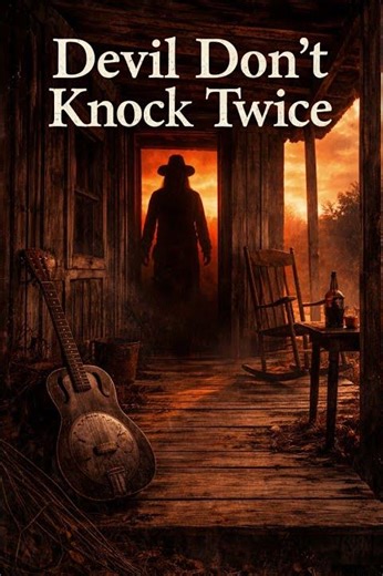 Devil Don't Knock Twice #darkblues #blues