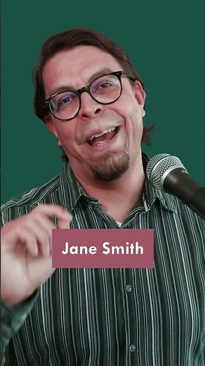 How to introduce a speaker with absolutely no information