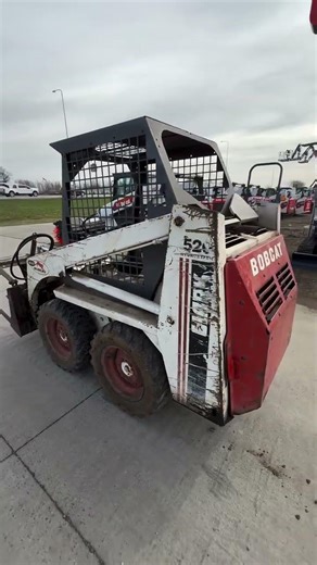 Old School Cool: Melroe Bobcat 520 Hydrostatic Skid Steer at JGE Inc & Rental! #shorts