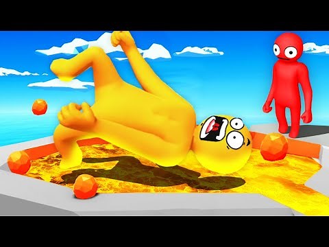 We SURVIVE an ACTIVE VOLCANO as Ragdoll Fighters... (Havocado)