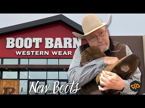 New Boots at Boot Barn