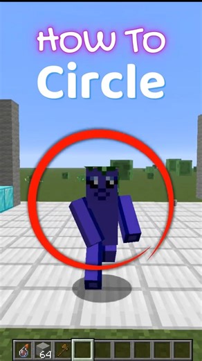 How to Make CIRCLES in Minecraft #minecraft #mylittlepony #howtobuild