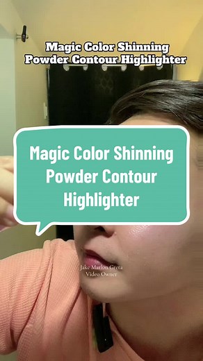Magic Color Shimmer #shimmer #highlighter #powder #counter #powderhighliter #magiccolorshiner #makeup