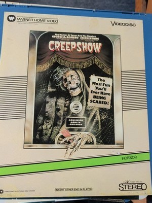 Stephen King CreepShow VideoDisc CED Brand New Factory Sealed 1982 1983 | eBay