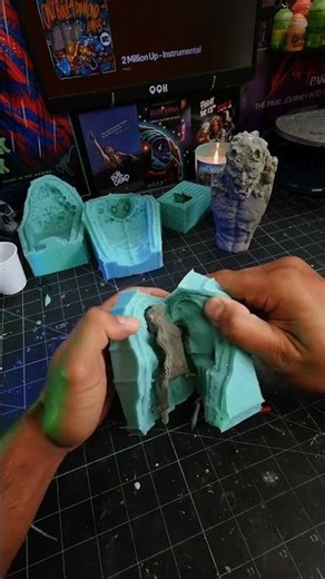 Got a lot of molding done over the weekend. We're just two weeks out from Maskfest, # shorts