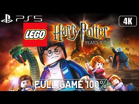 LEGO Harry Potter: Years 5-7 Remastered PS5 - Full Game 100% Longplay Walkthrough 4K 60FPS