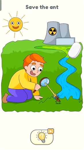 DOP2 (delete one part 2 ) save the ant gameplay