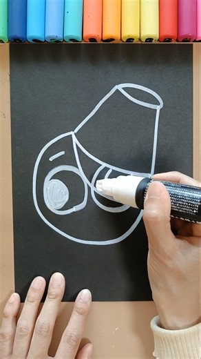Activating MyTHICK White Posca Markers!#sprunki #incredibox #incrediboxsprunki #art #posca