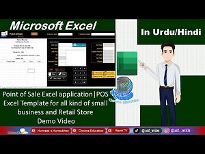 Point of Sale in Excel|POS Excel Template for all kind of small business and Retail Store|Demo Video