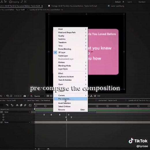 Tutorial: How to Edit Song Effect for Music Lyric Video
