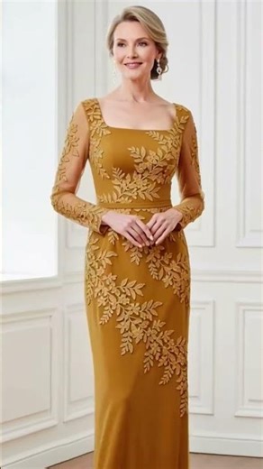 Timeless Elegance Over 55 – 3 Stunning Evening Gowns That Redefine Mature Beauty ✨#style#fashion