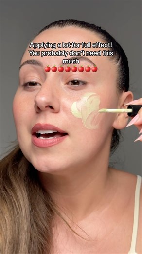 SAVE if you have redness ❣️💚😱 I prefer this over all the other redness correcting products 💚👏🏻 #viralmakeup #colorcorrection | Roseandben