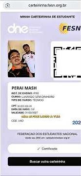 passo a passo da carteirinha de estudante #shorts #carteiradigital