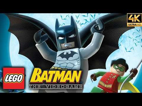 LEGO Batman: The Videogame - Full Game Longplay (4K 60FPS)