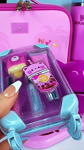 461K views · 7.4K reactions | Packing my mini suitcase 勺 #minisuitcase #lipgloss #lipbalm #makeup #Claires | Peachy Queen | Facebook