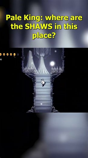 this part of the white castle is missing shaws #hollowknight #hk #gamingclip