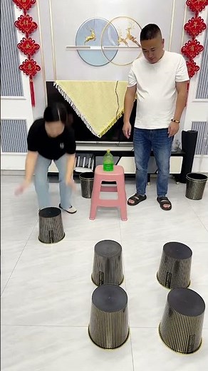 "Fun Bucket Challenge Game at Home | Who Will Win?"