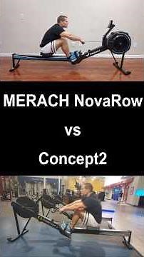 Best Budget Rowing Machine: MERACH NovaRow R50 vs Concept2