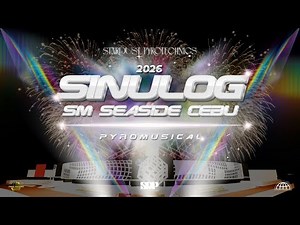 4K FWsim || SINULOG 2026 Pyromusical|| SM Seaside City