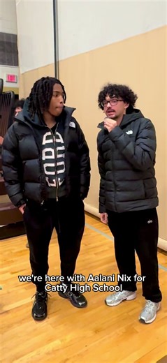 Aalani Nix Discusses Alley Oop Dunk and Basketball Win