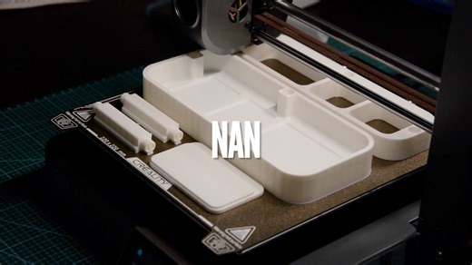 【3D打印】Two Tiered Organiser · Modular Print - 双层置物盒 · 模块化打印