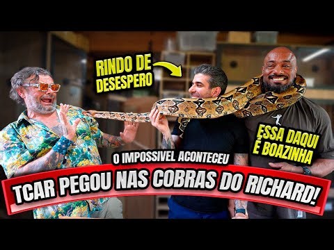 TCAR PEGOU NAS COBRAS DO RICHARD - O IMPOSSÍVEL ACONTECEU!