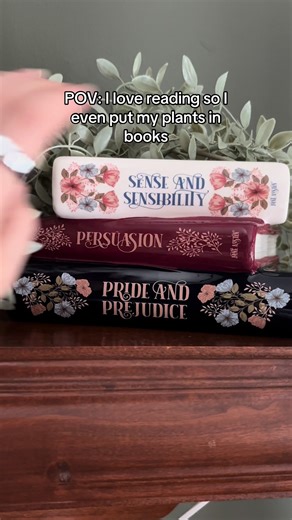 Pride and prejudice 😍 #bookplanter #booktok | Plants Of TikTok