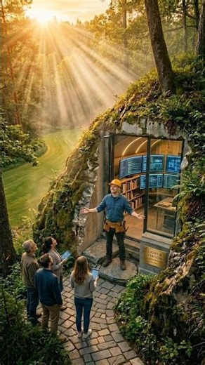 I Turned an Abandoned Rusty Cave into a Futuristic Dream Studio! 🏗🏠 #cave #transformyourhome