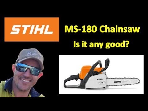 Stihl MS180 Chainsaw Review. Should I buy one? MS 180 Mini Boss #stihlchainsaw #stihl