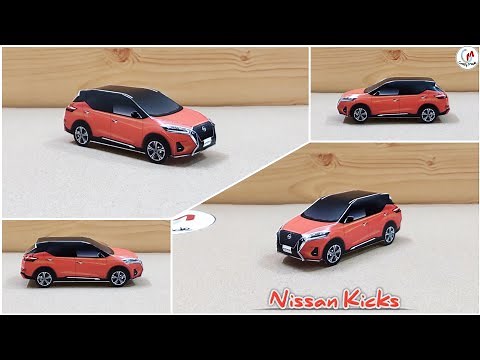 Make easy paper car at home|DIY Papercraft Car - Nissan Kicks Electric Car|Paper Car 3D Models