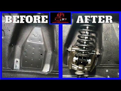 How to install front coil springs on your classic Mustang & Cougar