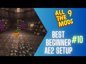 how to make the Ultimate AE2 setup for beginners in AllTheMods 9