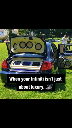 Luxury Infiniti with Amazing Sound System