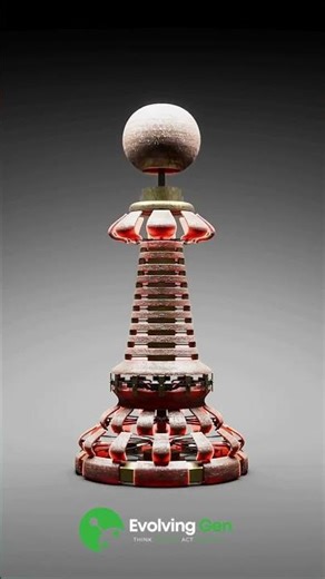 Pawn Promotion #b3d #3d #3dmodeling #3danimation #nextgenai