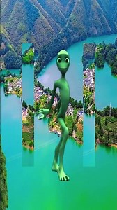 2.2 Green Alien Dance Challenge